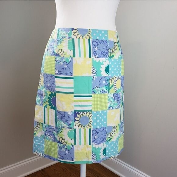 Lilly Pulitzer White Label Trophy Patch 6 Vintage - Picture 1 of 8